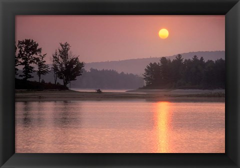 Framed Morning Shimmer Print