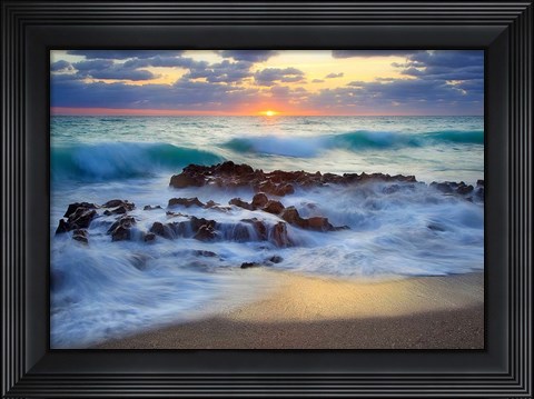 Framed Soft Sunrise Print