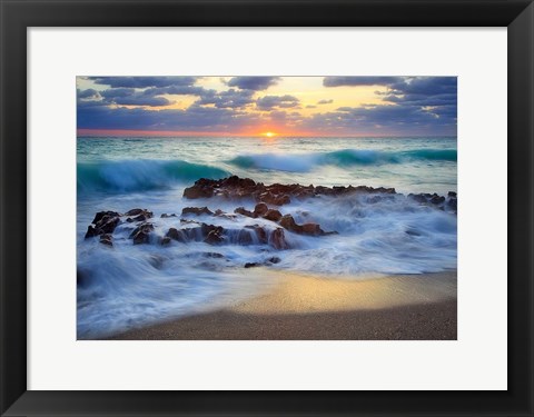 Framed Soft Sunrise Print