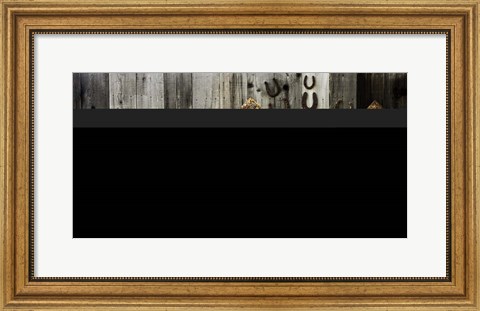 Framed Welcome to Luckenback Texas Print