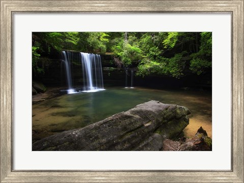 Framed Caney Creek Falls Print