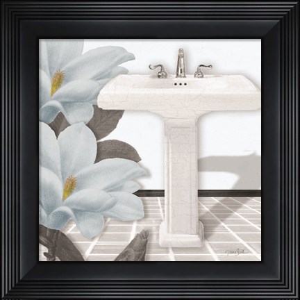 Framed Powder Sink 1 Print