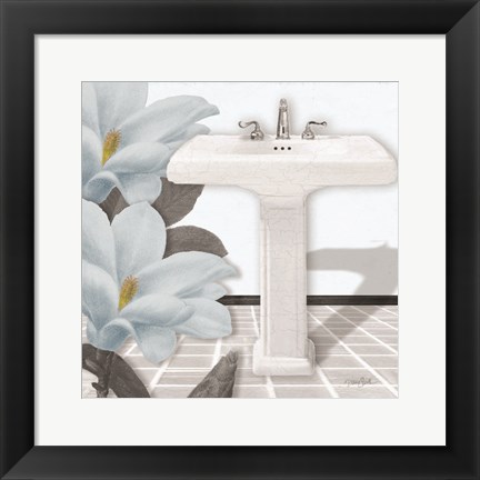 Framed Powder Sink 1 Print