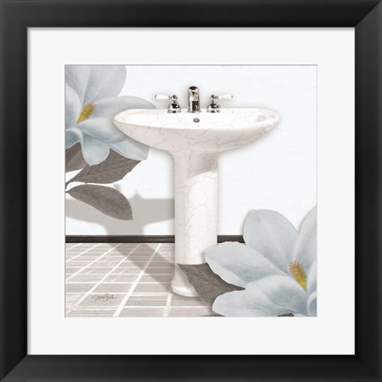 Framed Powder Sink 2 Print