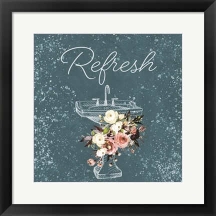 Framed Refresh Print