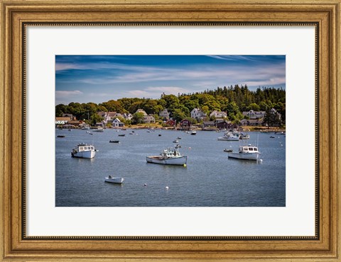 Framed Carvers Harbor Print