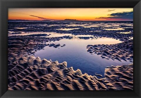 Framed Popham Beach Sunrise Print
