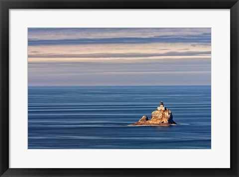 Framed Tillamook Rock Lighthouse Print