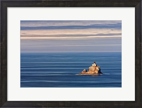 Framed Tillamook Rock Lighthouse Print