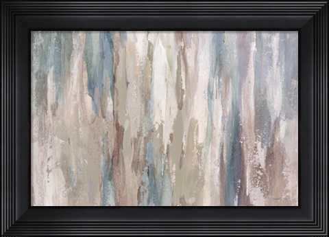 Framed Riviera Neutral Print