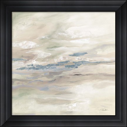 Framed January Slopes Neutral Print