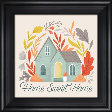 Framed Sweater Weather VII Print
