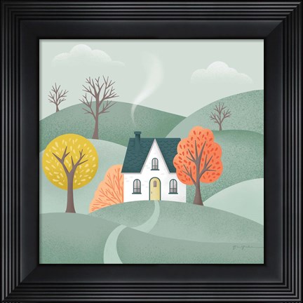 Framed Sweater Weather VI Print