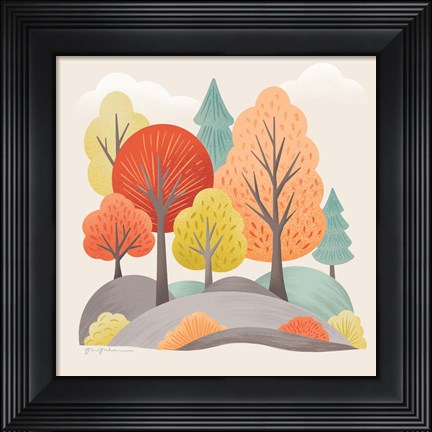 Framed Sweater Weather VIII Print