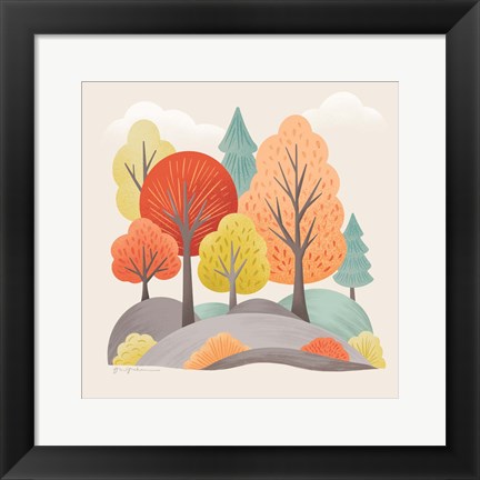 Framed Sweater Weather VIII Print