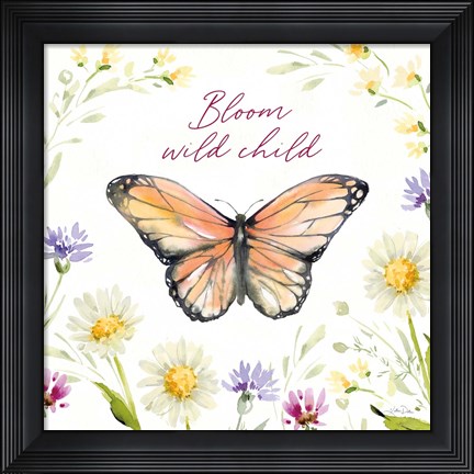 Framed Wild for Wildflowers VI Print