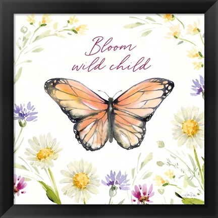 Framed Wild for Wildflowers VI Print