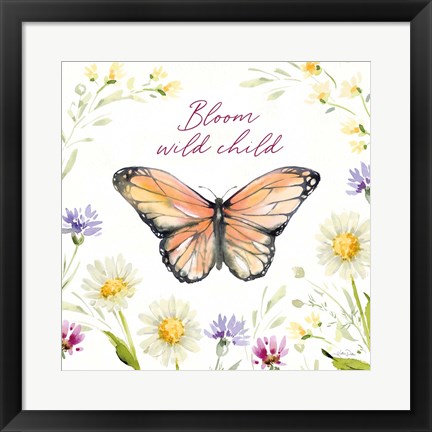 Framed Wild for Wildflowers VI Print