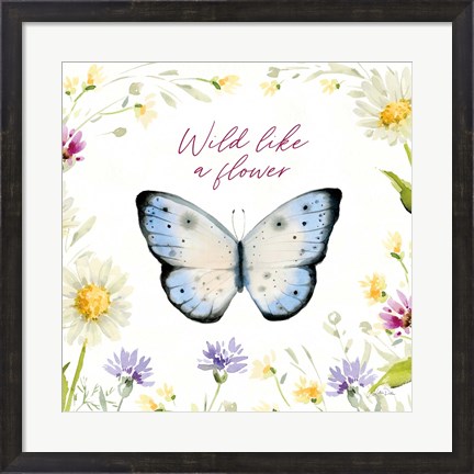 Framed Wild for Wildflowers VII Print