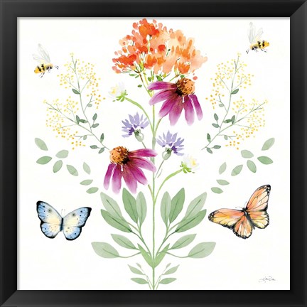 Framed Wild for Wildflowers VIII Print