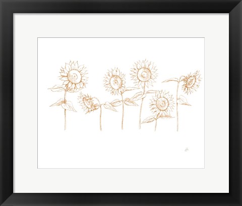 Framed Sunshine Seeds III Print