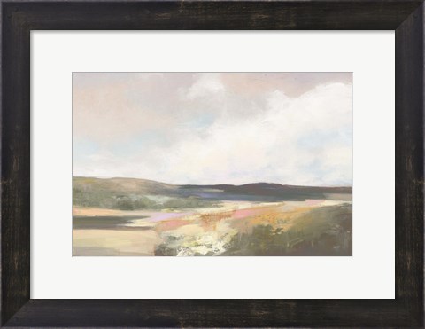 Framed Dawn by the Water Neutral Print