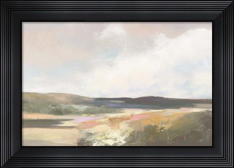 Framed Dawn by the Water Neutral Print