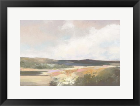 Framed Dawn by the Water Neutral Print