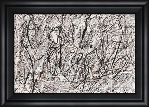 Framed Shore Neutral Print
