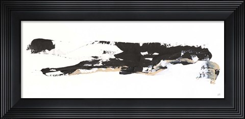 Framed Scraping By II Print
