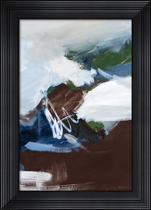 Framed Surfacing Dark Crop Print