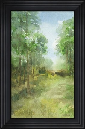 Framed Woodland Path Print