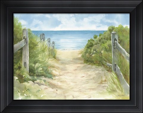 Framed Cap Cod Path Print