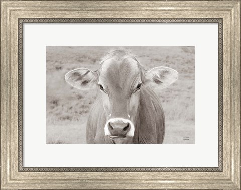 Framed Dairy Barn Neutral Print