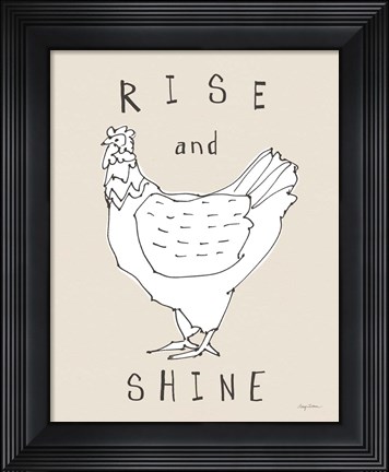 Framed Roost II Print