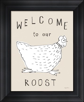 Framed Roost I Print
