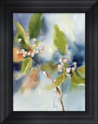 Framed Winter Berries Print