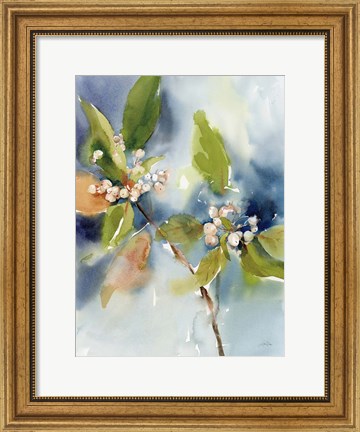 Framed Winter Berries Print