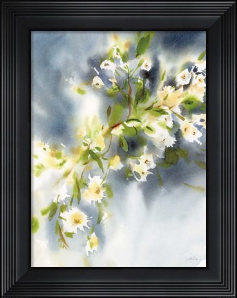 Framed Winter Florals Print