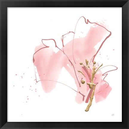 Framed Floral Blossom III Print