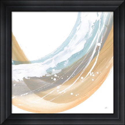 Framed White Dots IV Print