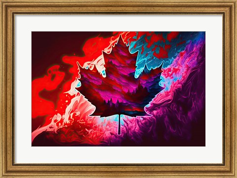 Framed Canada 5 Print