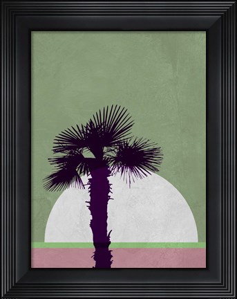 Framed Desert Palm Tree Print