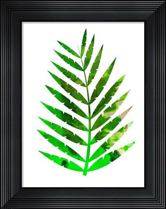 Framed Tropical Leaf Print