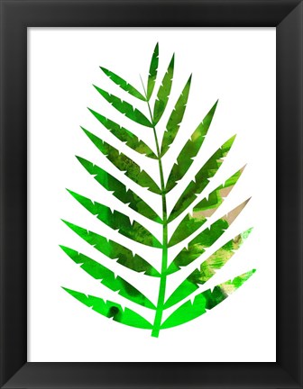 Framed Tropical Leaf Print