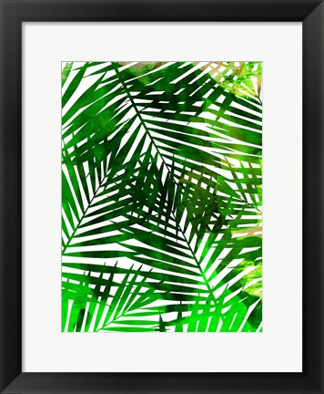 Framed Leaf Collage Print