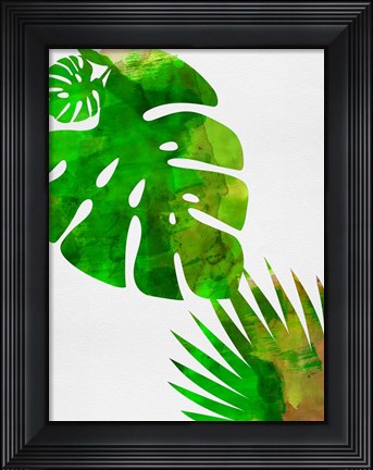Framed Tropical Monstera Print