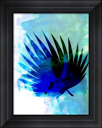 Framed Tropical Chimaeras Watercolor Print