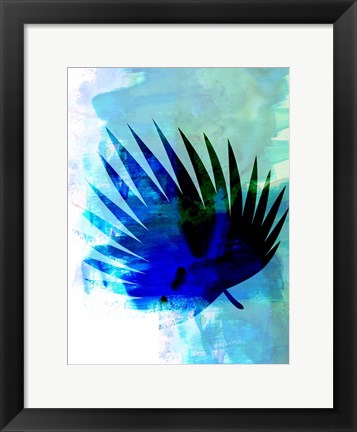 Framed Tropical Chimaeras Watercolor Print