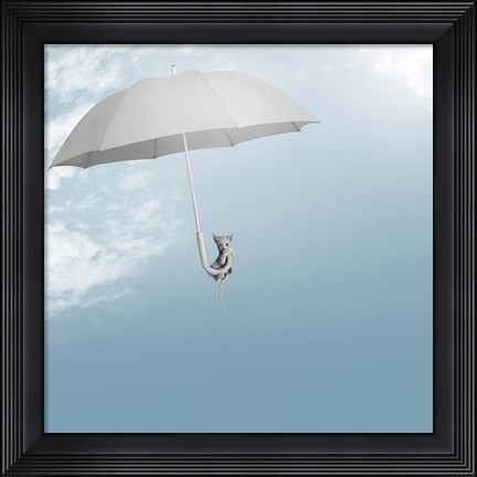 Framed Riding The Skies Print